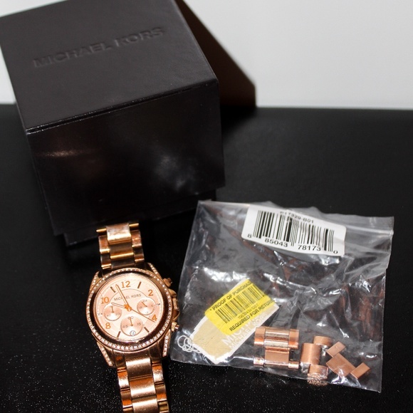 Michael Kors Women\'s Blair Rose Gold-Tone Watch main image 8